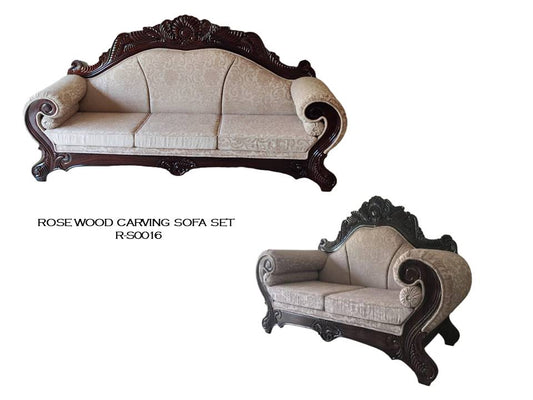 Rosewood Carved Sofa Set