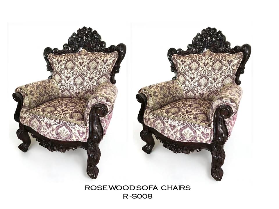 Rosewood Sofa Chairs