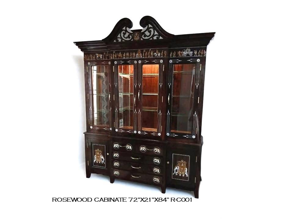 Rosewood Premium Cabinet