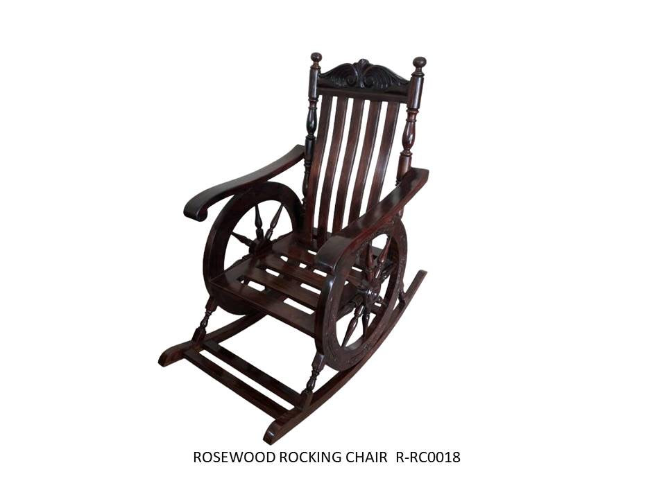 Rosewood Rocking Chair