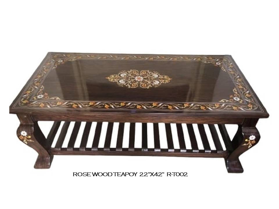 Rosewood Teapoy - 003