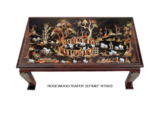 Rosewood Teapoy - 006