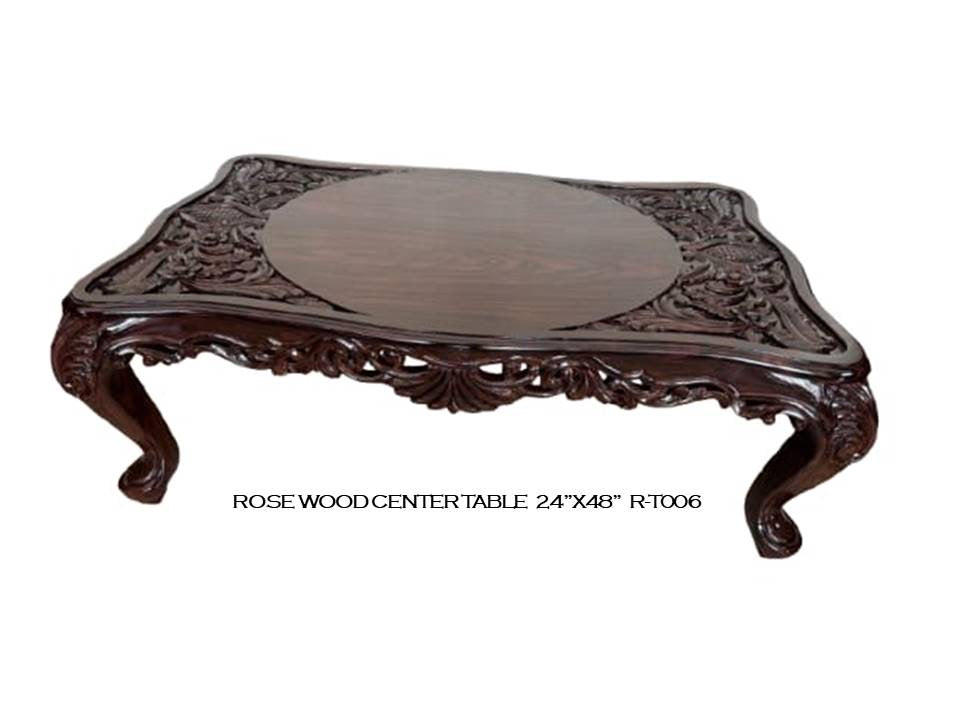 Rosewood Center Table