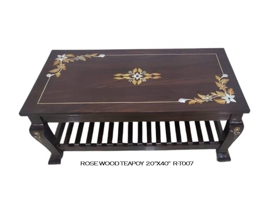 Rosewood Teapoy - 007