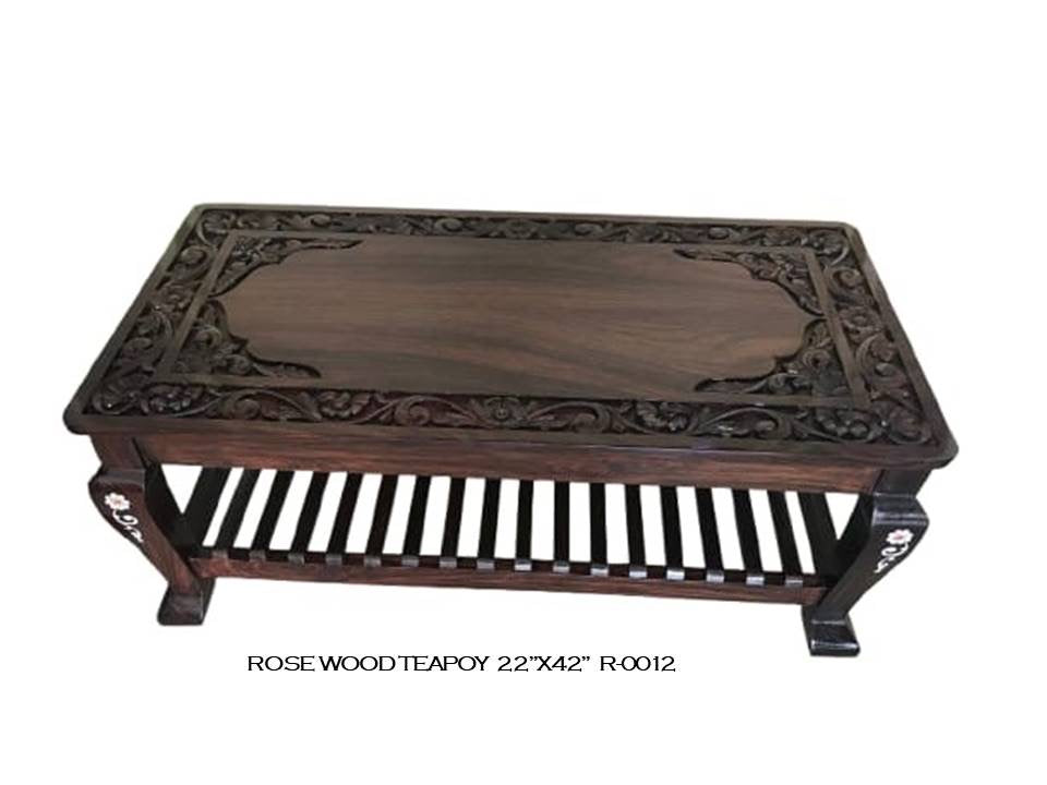 Rosewood Teapoy - 009