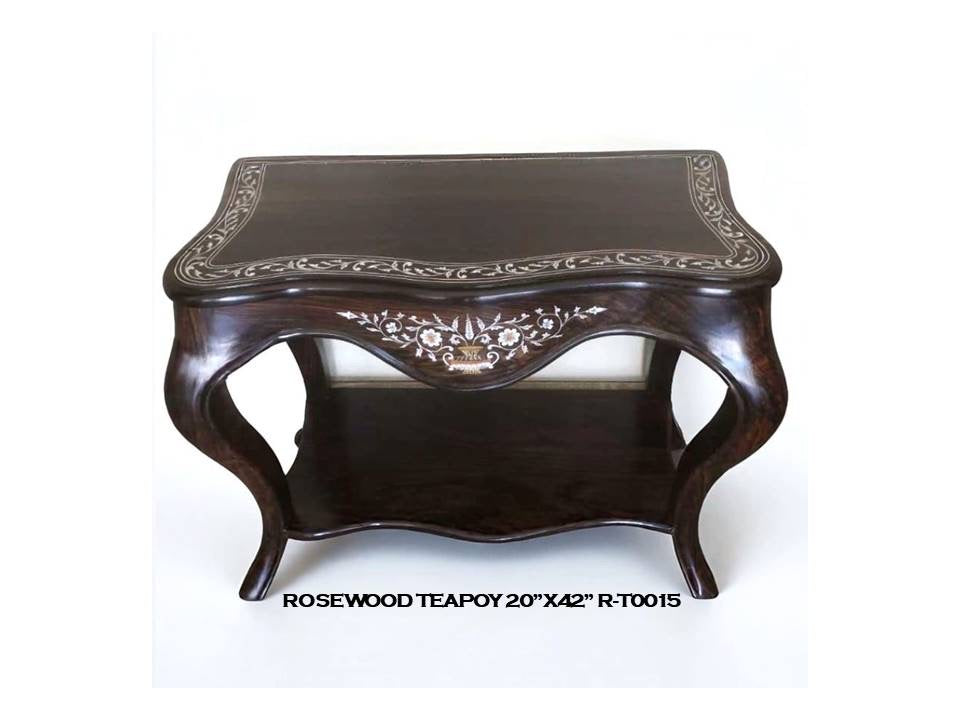 Rosewood Teapoy - 010
