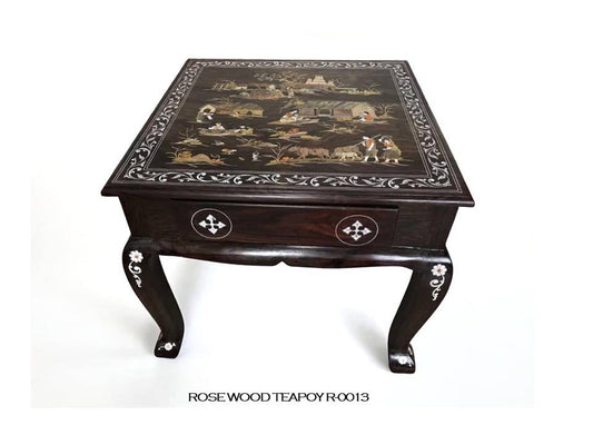 Rosewood Teapoy - 011