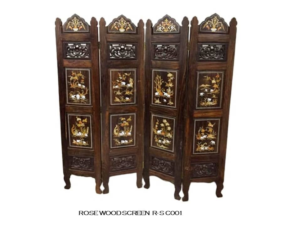 Rosewood Screen