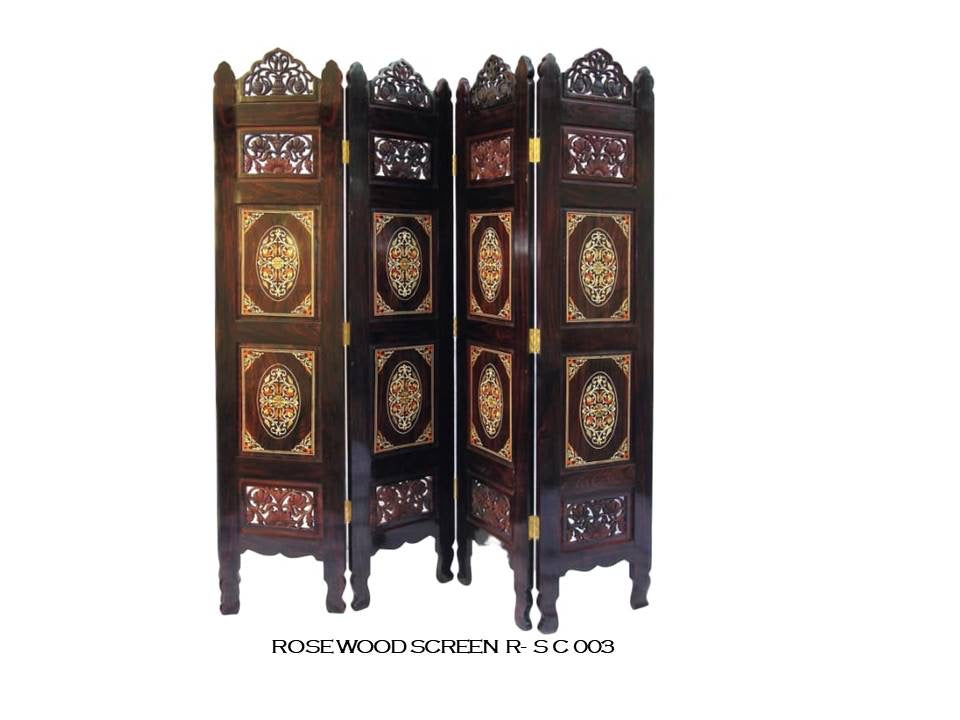 Rosewood Screen