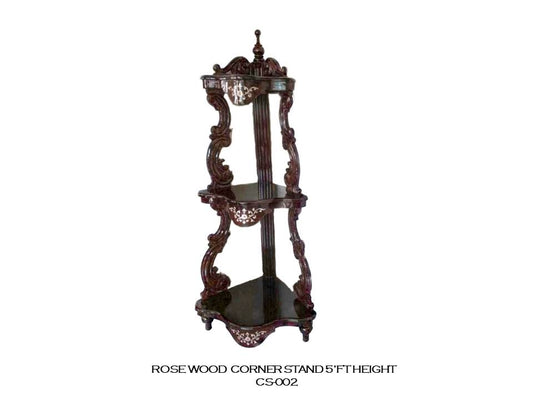 Rosewood Corner Stand