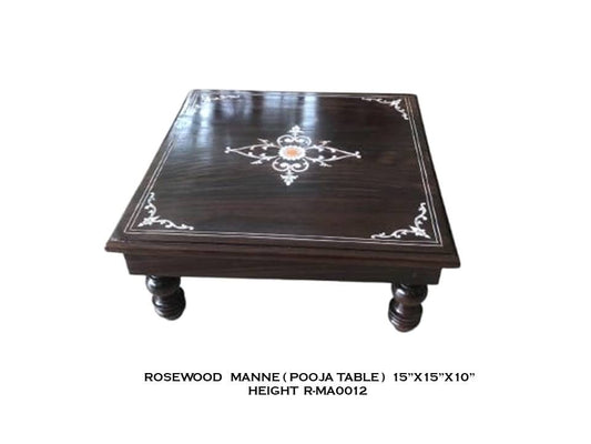 Rosewood Pooja Table